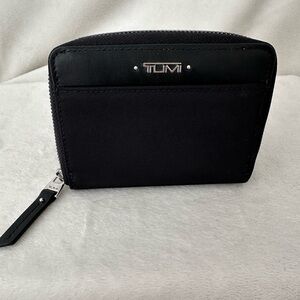 Tumi Tri-Fold Zip Around Wallet